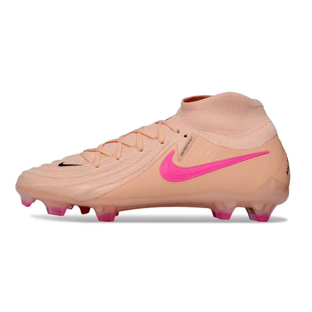 Chuteira Campo Nike Phantom Luna 2 Elite FG Rosa | Controle
