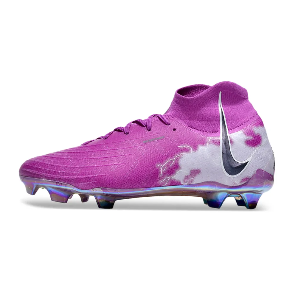Chuteira Nike Phantom Luna Elite FG Roxa | Conforto Flyknit