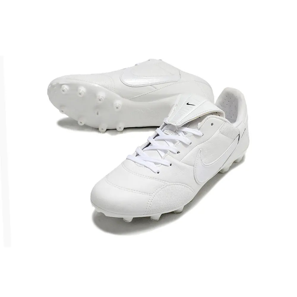 Chuteira Campo Nike Premier 3 FG Branca | Confiável e Elegante