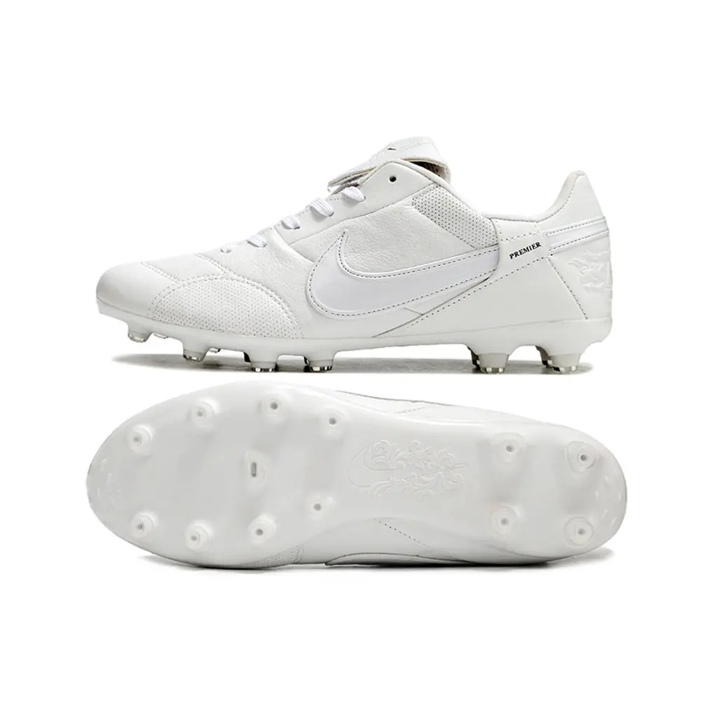 Chuteira Campo Nike Premier 3 FG Branca | Confiável e Elegante