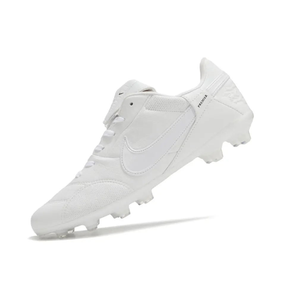 Chuteira Campo Nike Premier 3 FG Branca | Confiável e Elegante