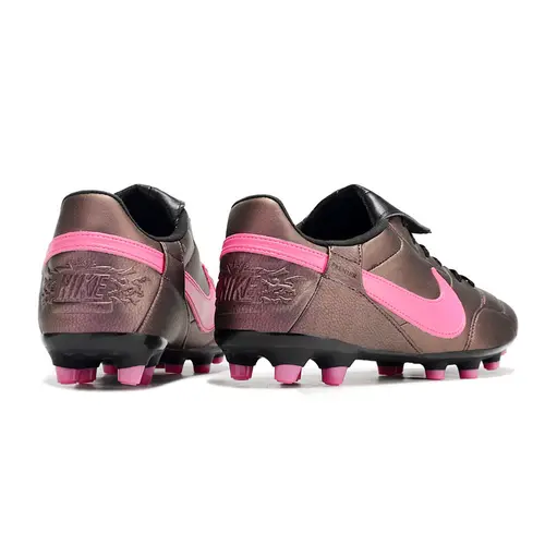Chuteira Campo Nike Premier 3 FG Roxo e Rosa 