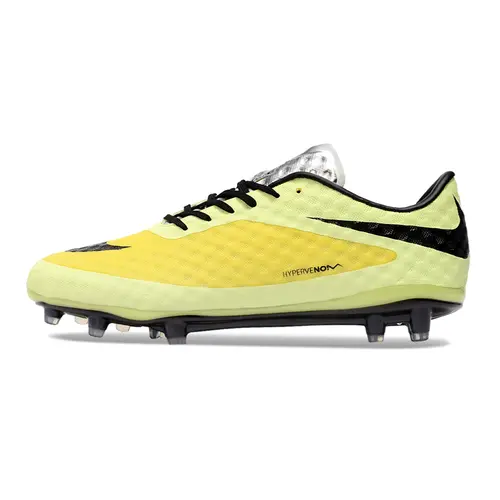 Chuteira Campo Nike Retrô Hypervenom Phantom I FG Verde, Amarelo e Preto