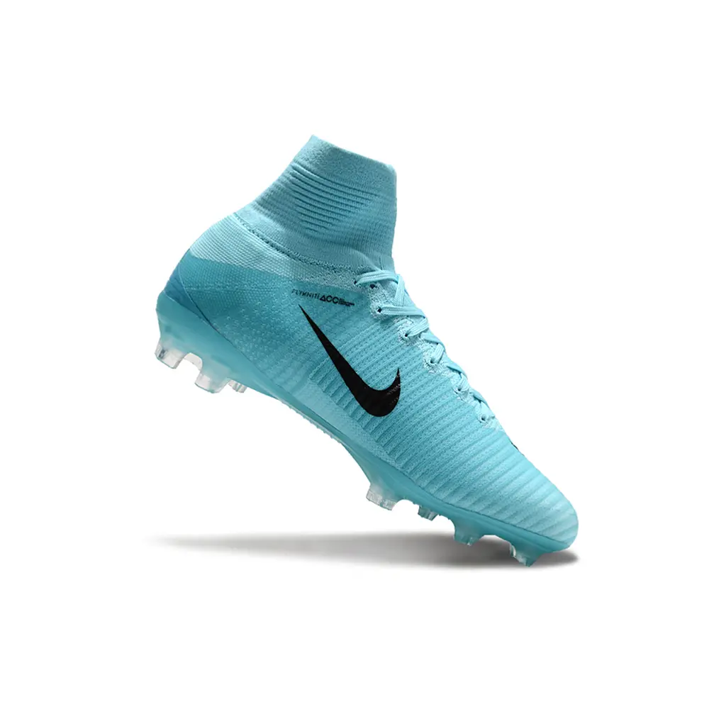 Chuteira Campo Nike Mercurial Azul | Velocidade e Controle - Retrô