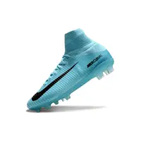 Chuteira Campo Nike Mercurial Azul | Velocidade e Controle - Retrô - imagem 2