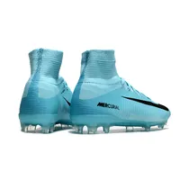Chuteira Campo Nike Mercurial Azul | Velocidade e Controle - Retrô - imagem 6
