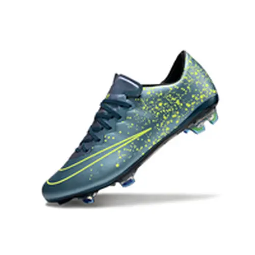 Chuteira Campo Nike Retrô Mercurial Vapor 10 FG Azul