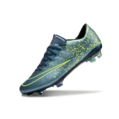 Chuteira Campo Nike Retrô Mercurial Vapor 10 FG Azul