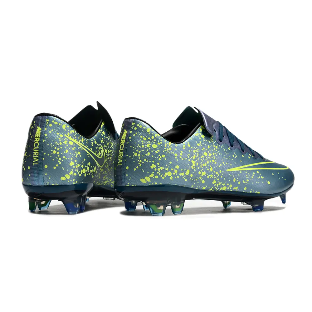 Chuteira Campo Nike Mercurial Azul | Velocidade e Controle