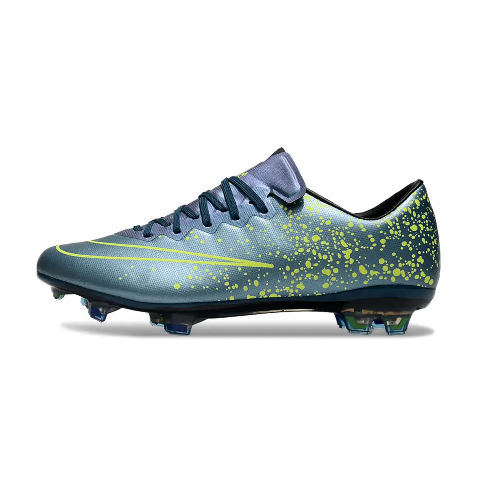 Chuteira Campo Nike Mercurial Azul | Velocidade e Controle