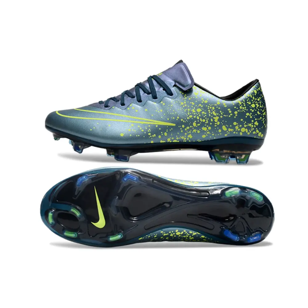 Chuteira Campo Nike Mercurial Azul | Velocidade e Controle