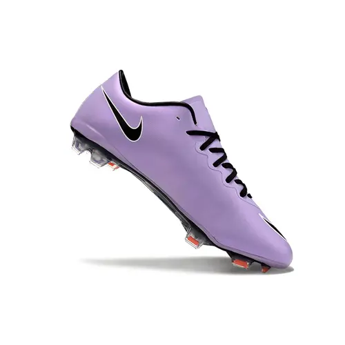 Chuteira Campo Nike Retrô Mercurial Vapor 10 FG Roxa e Preta