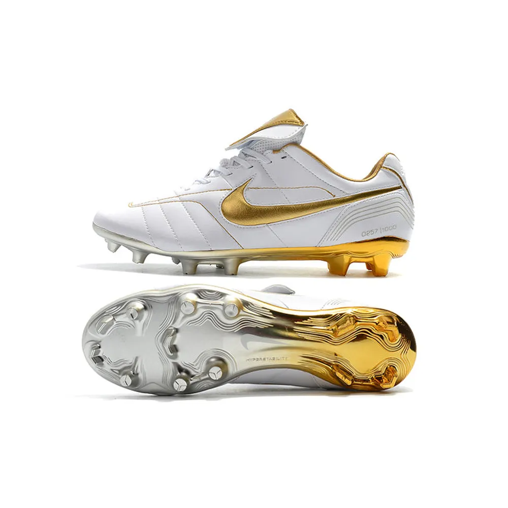 Nike Tiempo Legend 7 Elite FG | Branca e Dourada