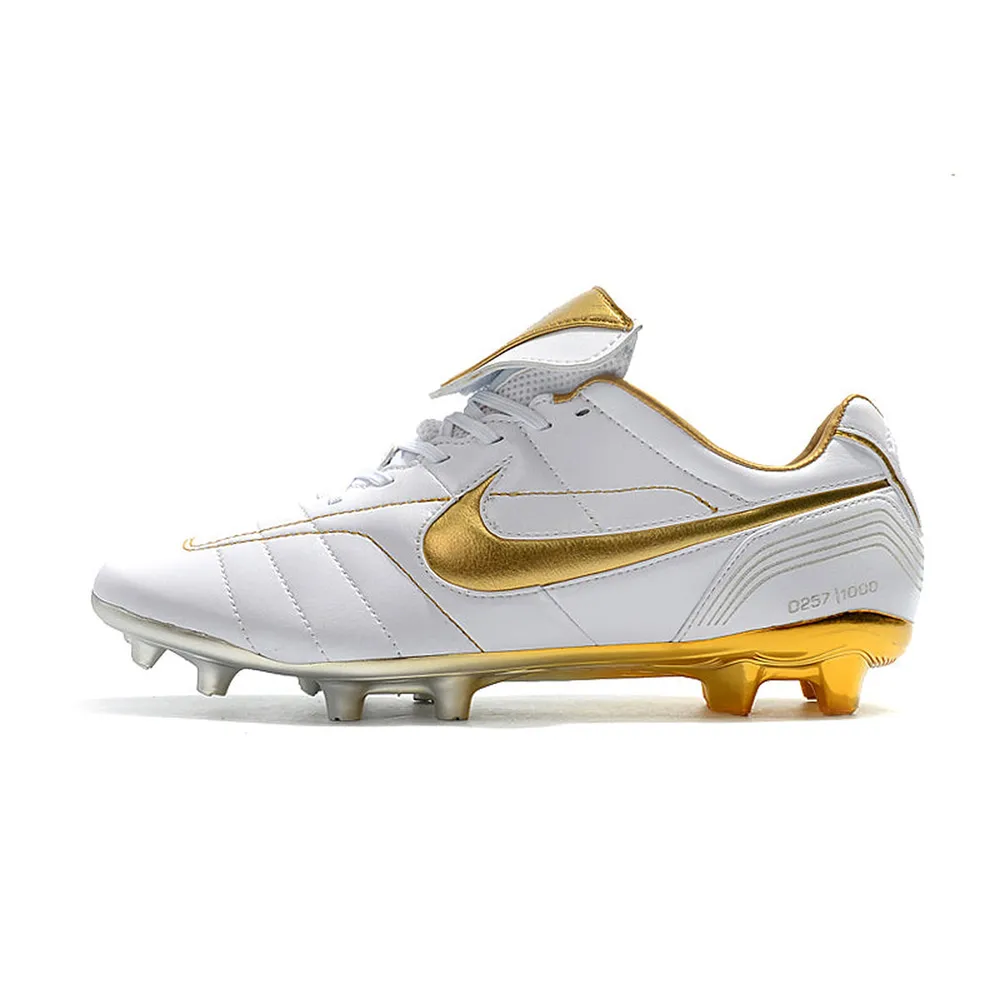 Nike Tiempo Legend 7 Elite FG | Branca e Dourada