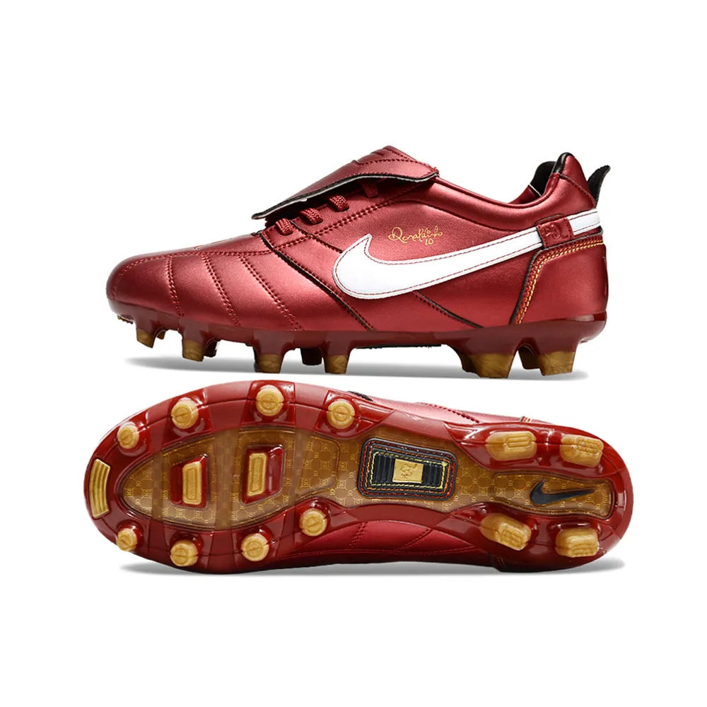 Chuteira Nike Retrô Tiempo | Controle Preciso e Tração FG