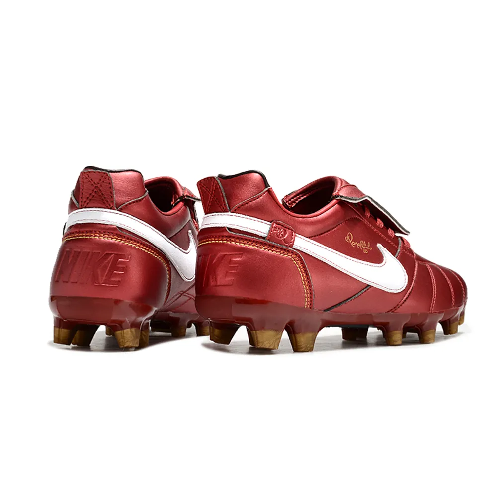 Chuteira Nike Retrô Tiempo | Controle Preciso e Tração FG