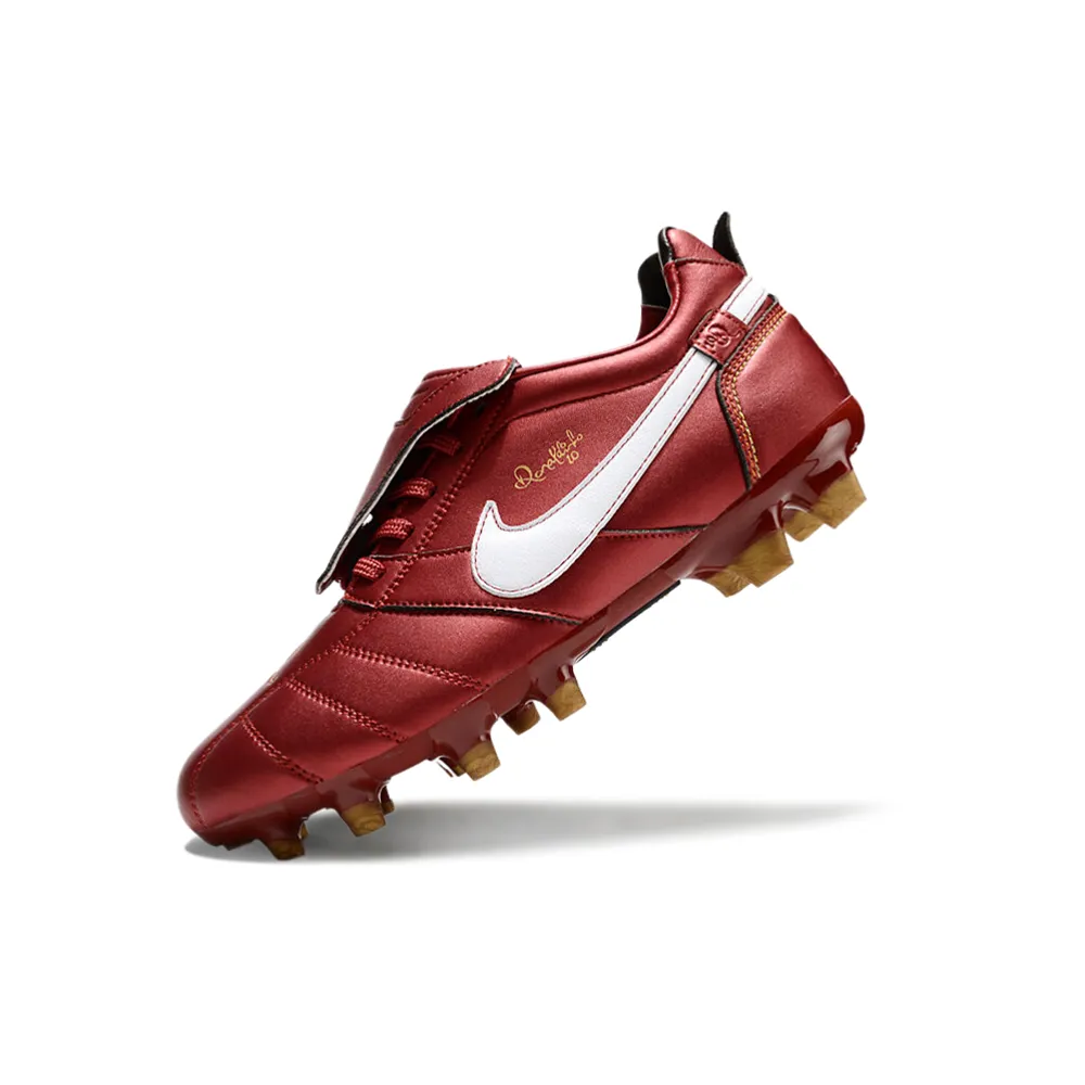 Chuteira Nike Retrô Tiempo | Controle Preciso e Tração FG