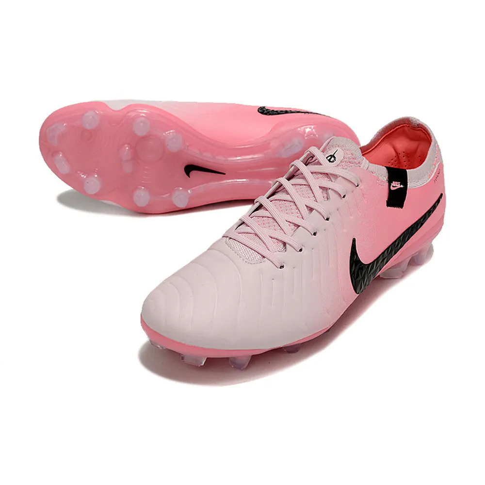 Nike Tiempo Legend 10 Elite FG Rosa e Preto | Controle e Estilo