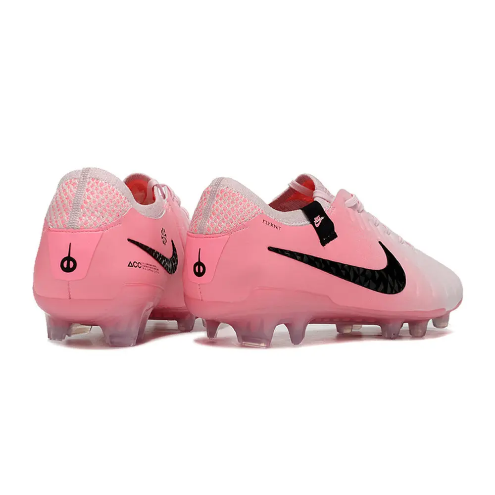 Nike Tiempo Legend 10 Elite FG Rosa e Preto | Controle e Estilo