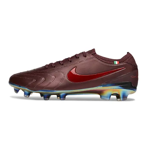 Chuteira Campo Nike Tiempo Legend 10 Elite FG Vinho - Luxe