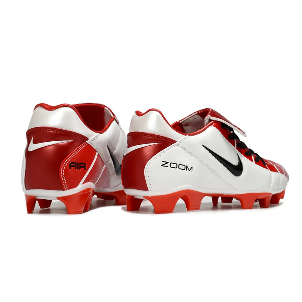 Chuteira Campo Nike Total 90 | Branca e Vermelha