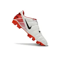Chuteira Campo Nike Total 90 | Branca e Vermelha - imagem 3