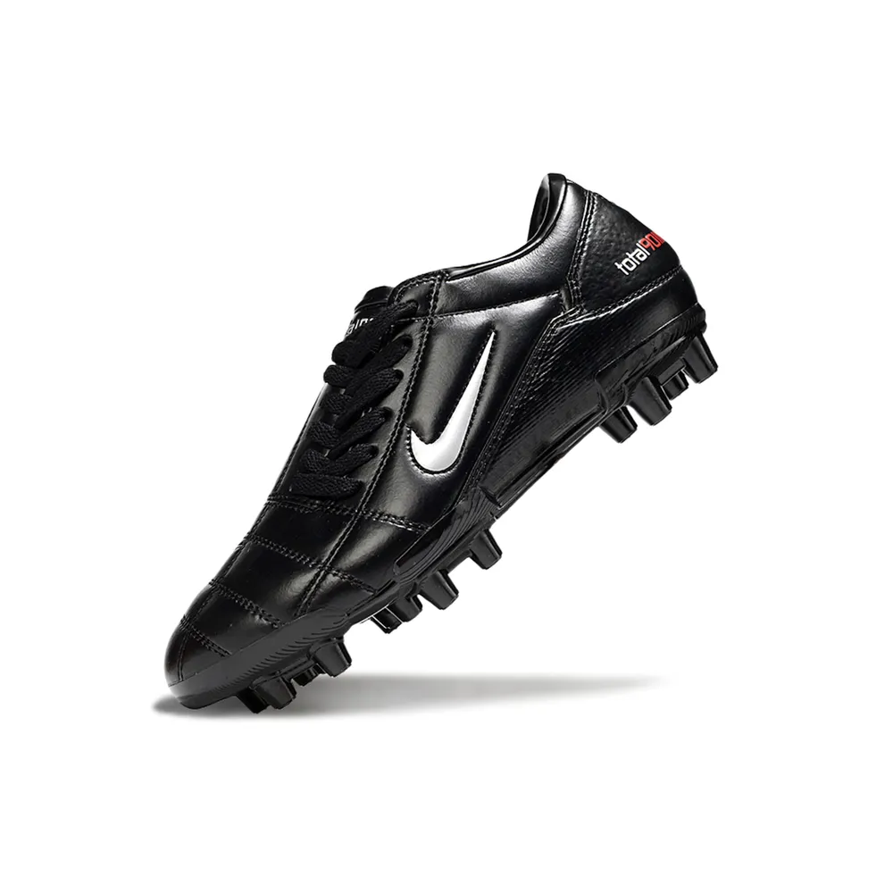 Chuteira Campo Nike Total 90 FG Preto | Controle e Desempenho