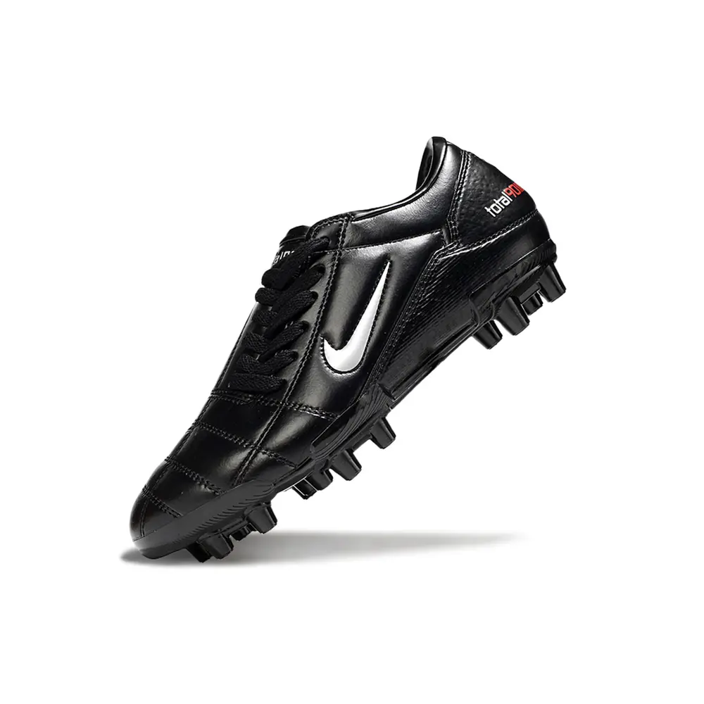 Chuteira Campo Nike Total 90 FG Preto | Controle e Desempenho