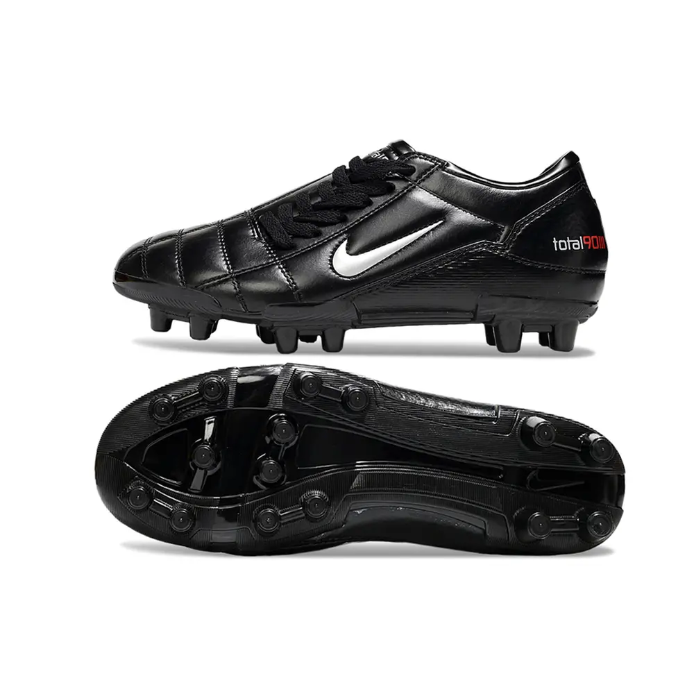 Chuteira Campo Nike Total 90 FG Preto | Controle e Desempenho