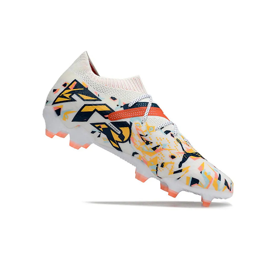 Chuteira Campo Puma Future 7 FG Branca | Alta performance