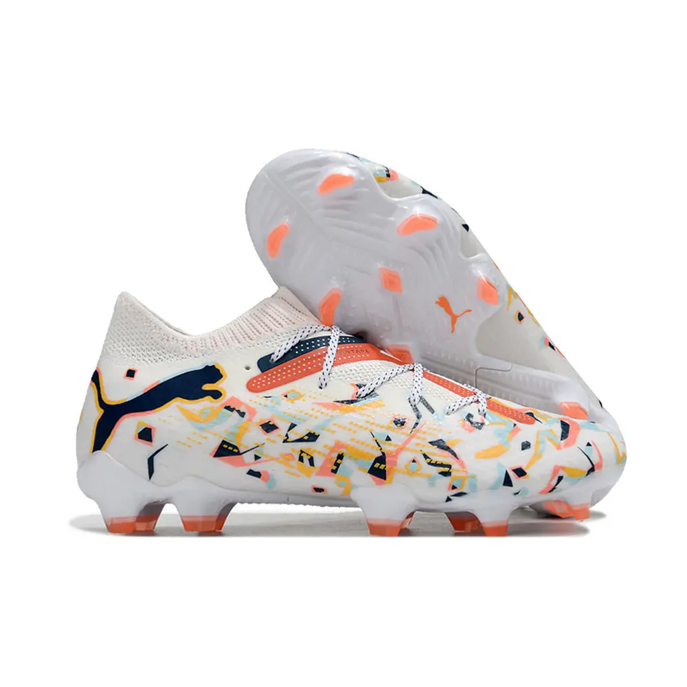 Chuteira Campo Puma Future 7 FG Branca | Alta performance