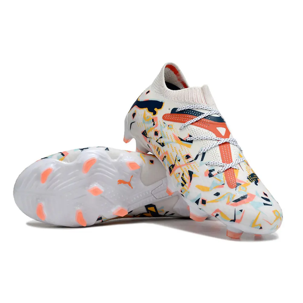 Chuteira Campo Puma Future 7 FG Branca | Alta performance