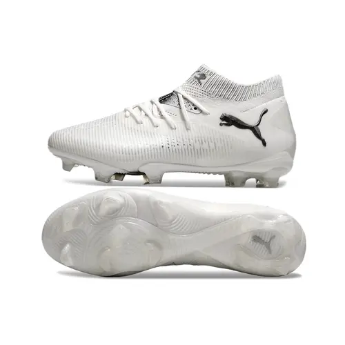 Chuteira Campo Puma Future 8 FG Branca - Whiteout Pack