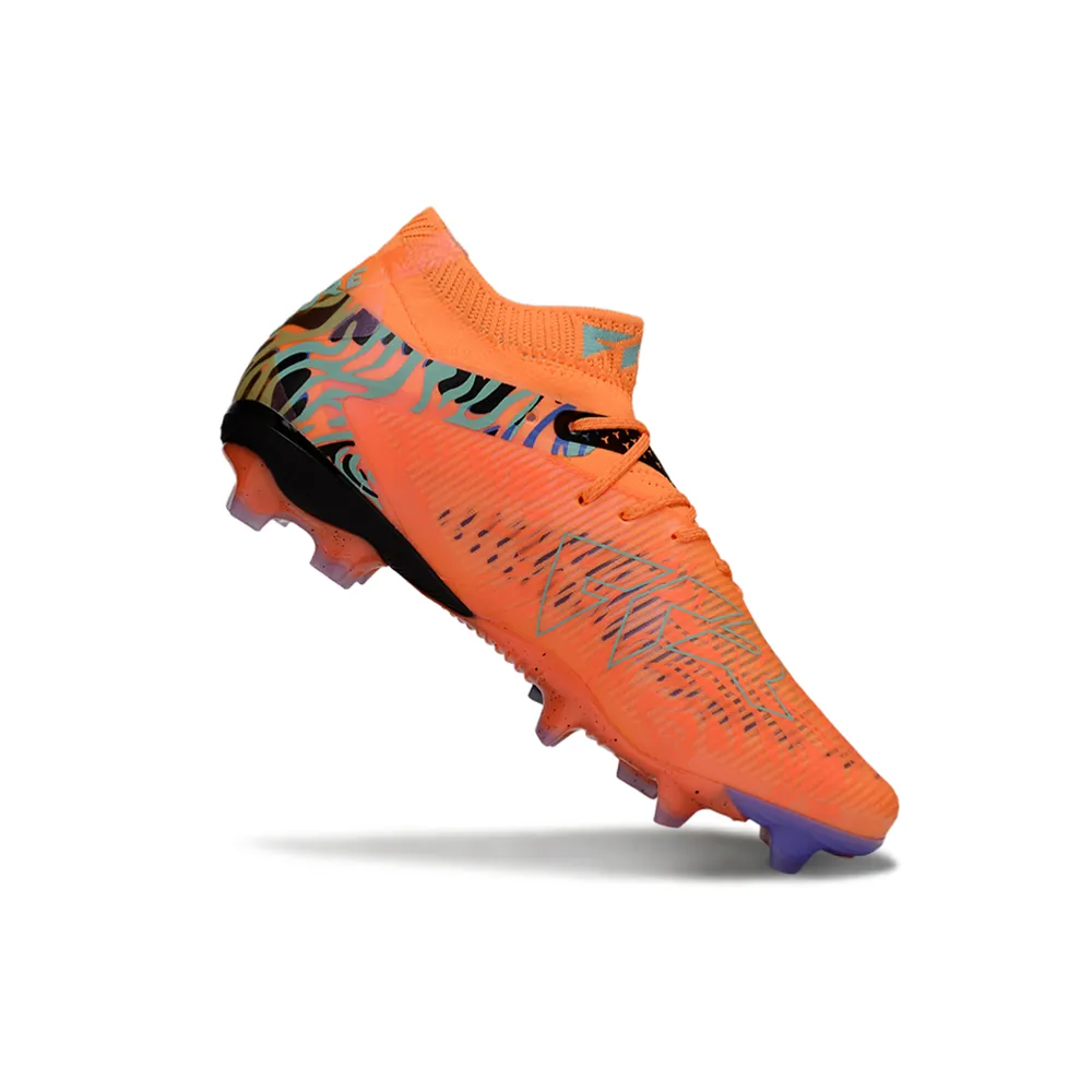 Chuteira Campo Puma Future 8 FG Laranja | Alta Performance