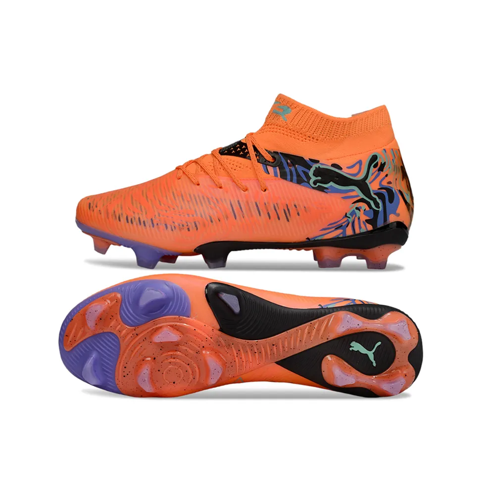 Chuteira Campo Puma Future 8 FG Laranja | Alta Performance