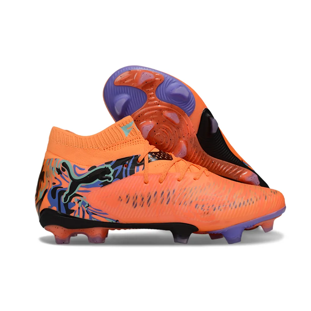 Chuteira Campo Puma Future 8 FG Laranja | Alta Performance