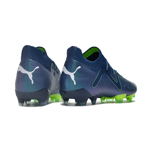 Chuteira Campo Puma Future Ultimate FG Azul e Verde - Gear Up Pack