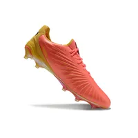 Chuteira Campo Puma King Ultimate FG Rosa e Laranja - imagem 5