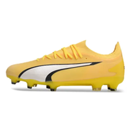 Chuteira Campo Puma Ultra Ultimate FG Amarela - Voltage Pack