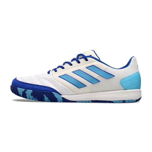 Chuteira Futsal Adidas Competition Top IC Branca e Azul