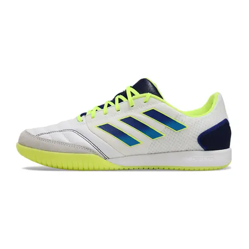 Chuteira Futsal Adidas Competition TOP IC Branca, Verde e Azul