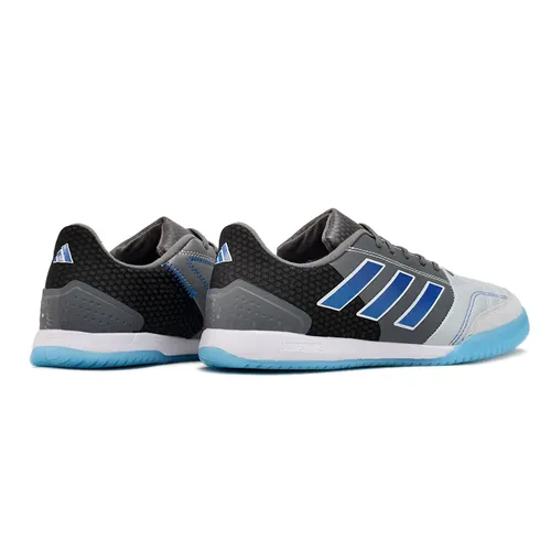 Chuteira Futsal Adidas Competition Top IC Cinza, Azul e Branco