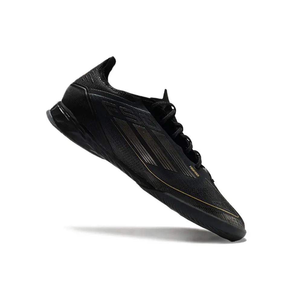 Chuteira Futsal Adidas F50 IC | Preto e Dourado