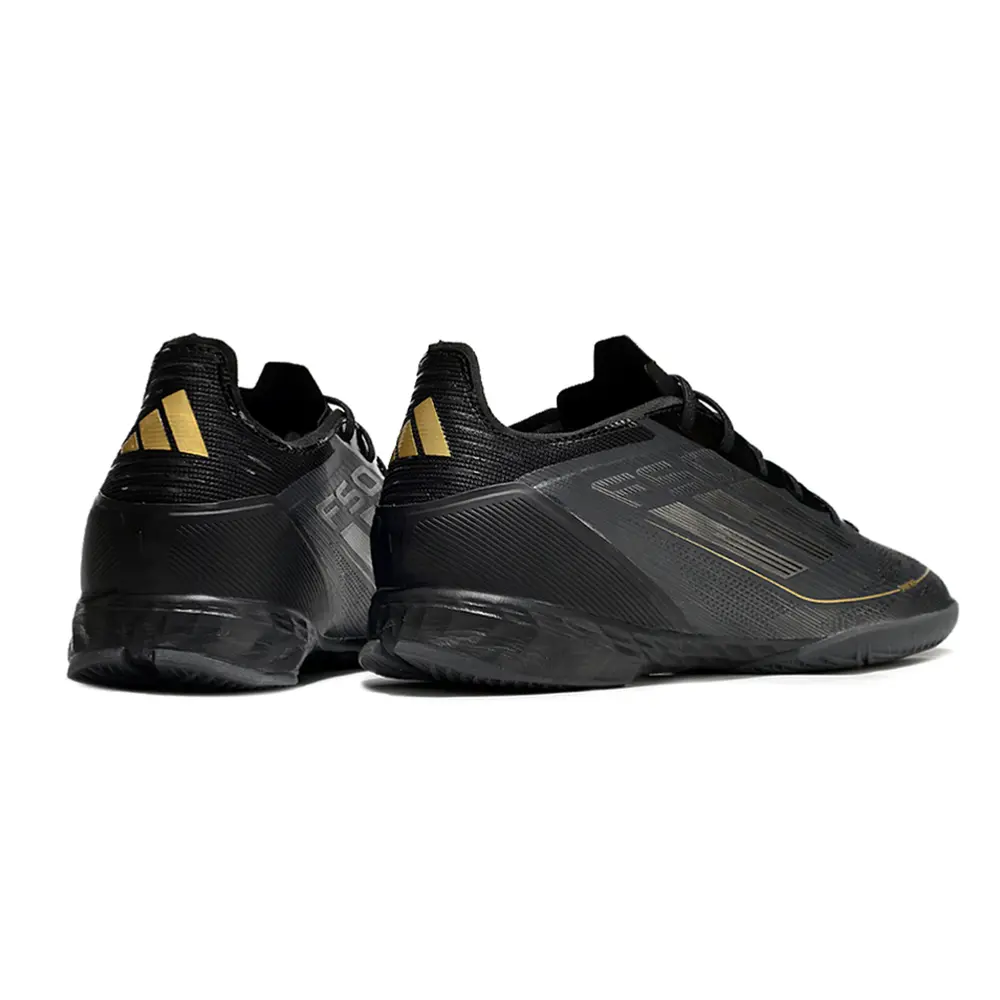 Chuteira Futsal Adidas F50 IC | Preto e Dourado