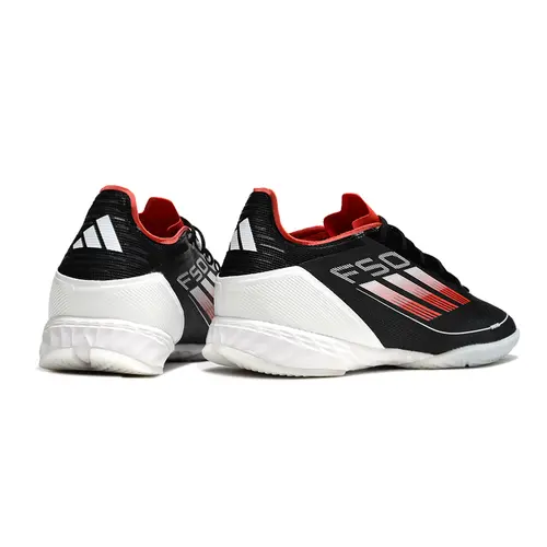Chuteira Futsal Adidas F50 IC Preto e Vermelho