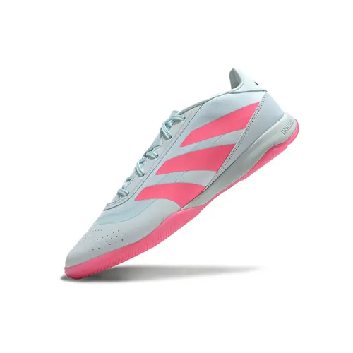 Chuteira Futsal Adidas Predator 24 Elite IC Azul e Rosa