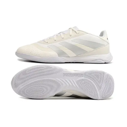 Chuteira Futsal Adidas Predator 24 Elite IC Branca 