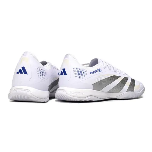 Chuteira Futsal Adidas Predator 24 Elite IC Branca e Azul 