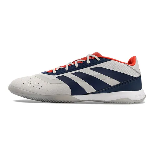 Chuteira Futsal Adidas Predator 24 Elite IC Prata, Azul e Vermelho 