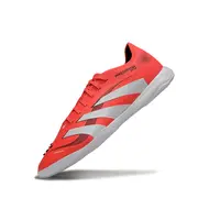 Chuteira Futsal Adidas Predator 24 Elite IC Vermelha e Branca - imagem 4